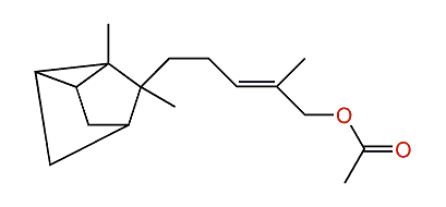 (E)-beta-Santalol acetate
